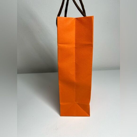 Hermes Gift Bag authentic NEW 8,5” x 6” x 3” / 24 Faubourg Saint-Honore, Paris - Picture 2 of 6